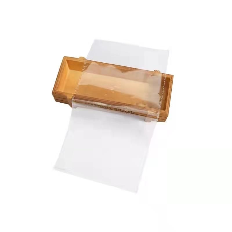 Clear Plastic Bread Bag Custom Micro-Perforated with Wicket Dispenser