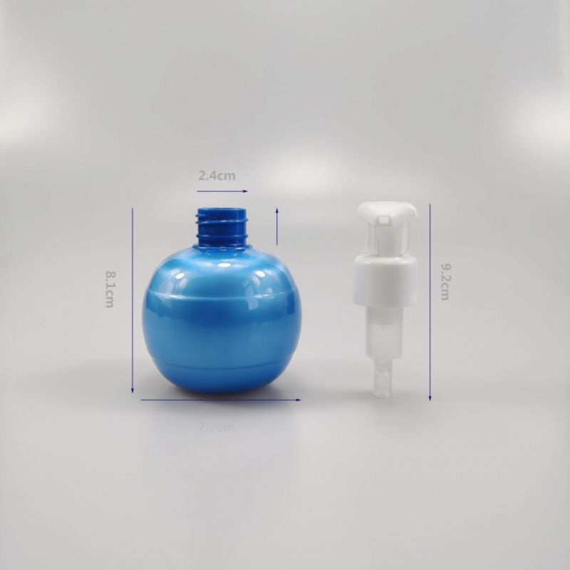 Customized 180ml Plastic Toothpaste Bottle Spherical High-Quality Pet Toothpaste Bottle