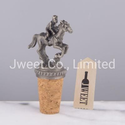 Custom Animal Shape Metal Wine Cork Bottle Stopper