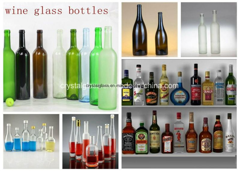 Eco-Friendly Glass Mineral Water Bottle with Steel Cap