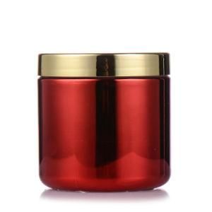 Gensyu 20oz Red Color Plastic Chrome Bottle