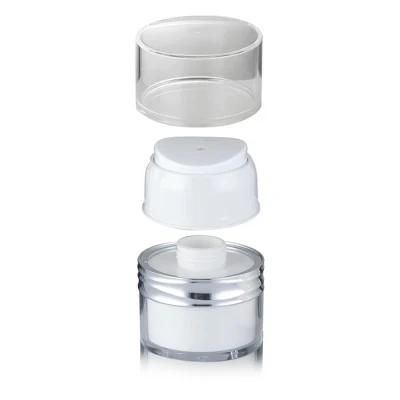 Add to Comparesharecustom 30g 50g Skin Care Empty Fancy Pretty Airless Acrylic Jar with High Quality Low Price