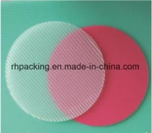 Transparent and Pink PP Plastic Sheet, Correx, Corflute, Coroplast Manufacturer with Die Cutting for Protection