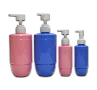 Blue 800ml Shampoo Bottle Hair Conditioner Hair Shampoo Packaging Bottle Cosmetic Packaging Container Recycle Plastic Packaging
