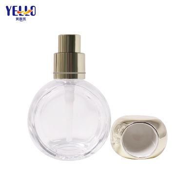 Easy Cleaning Eco Friendly Recyclable Clear Glass Small Lotion Bottle