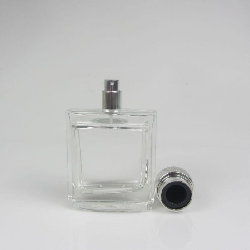 100 Ml Square Bottle Parfum Glass Perfume Bottle with Cap