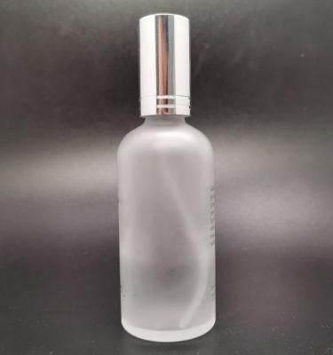 3oz Refillable Aluminum Cover Empty Atomizer Spray Glass Perfume Bottle