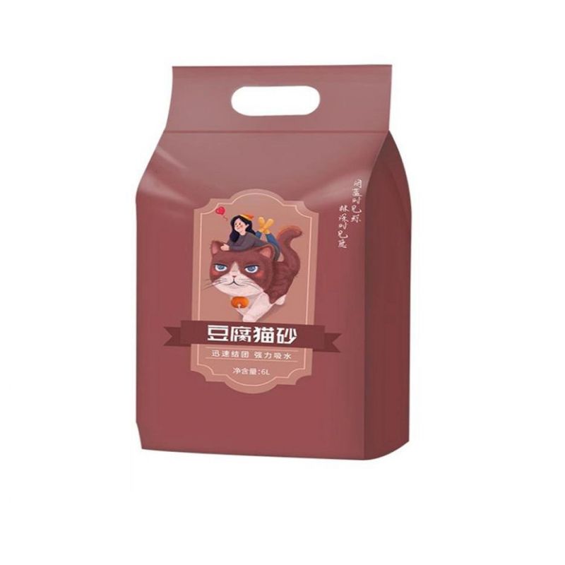 Wholesale Cheap Price Package Bag Custom Stand up Smell Proof Cat Litter Packaging Bag