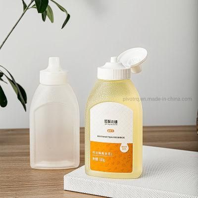 500g PP Material Plastic Honey Bottle for Honey Jam Packaging