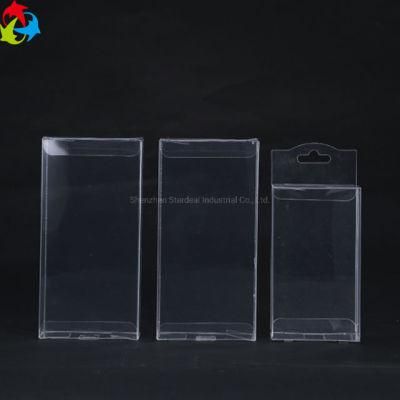 Custom Recycle Unique Soft Crease Clear Pet Box Packaging Box