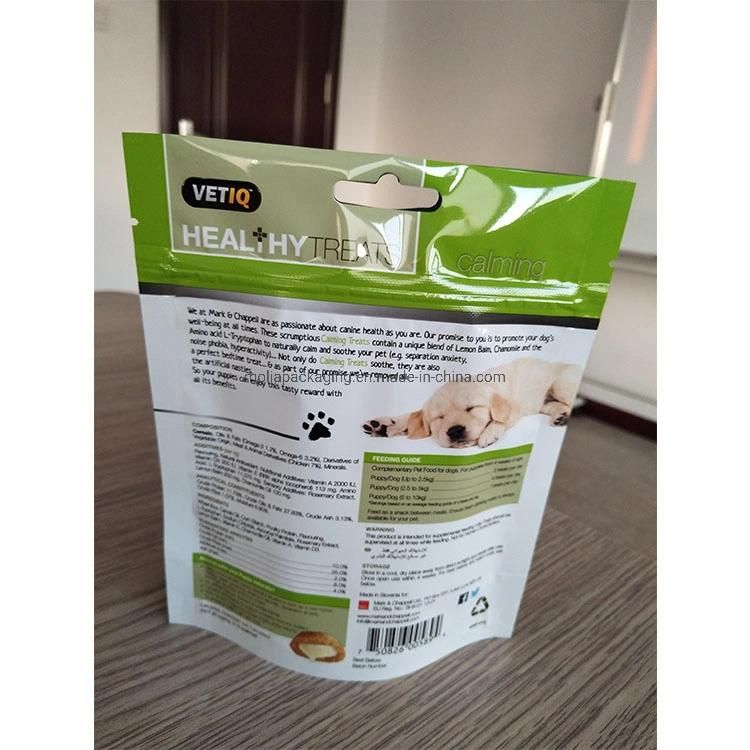 Moisture-Proof Pet Food Packing Recolsable Plastic Bags Dog Cat Food Plastic Bag