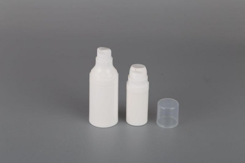 5ml 10ml 15ml 30ml 50ml Cosmetic Hand Press Sprayer PP Airless Plastic Lotion Packaging Glass Bottle with Certificates