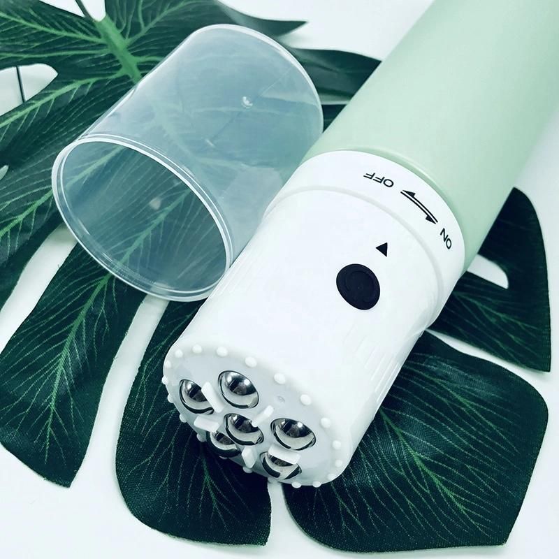 Recycled Cosmetic Packaging PE Tube with Vibrating Head Massage Roller