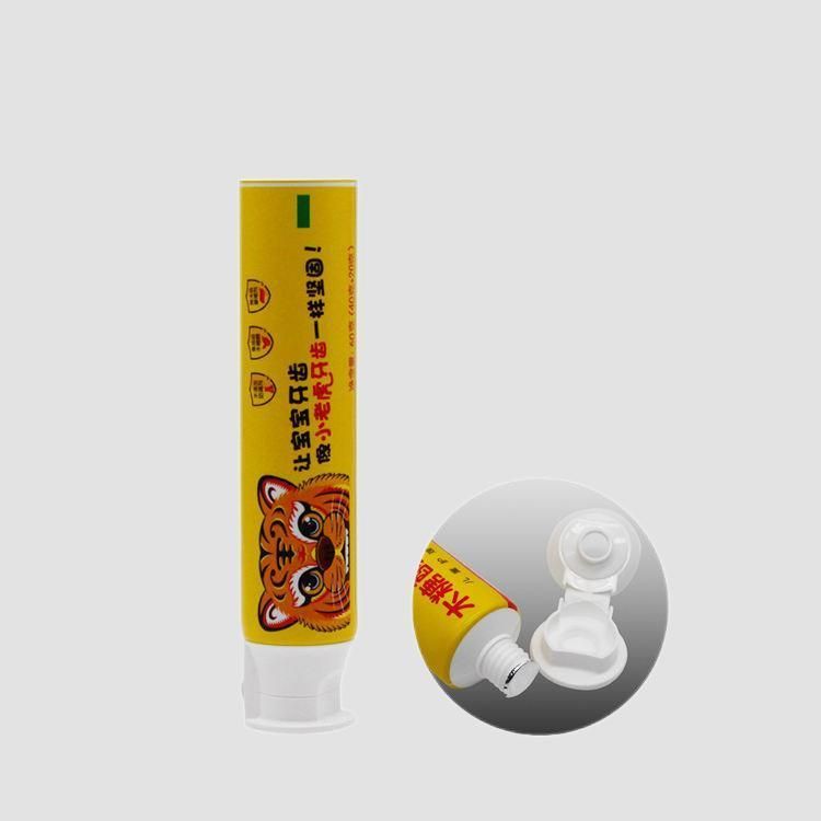 Laminated Plastic Toothpaste Tube with Cap