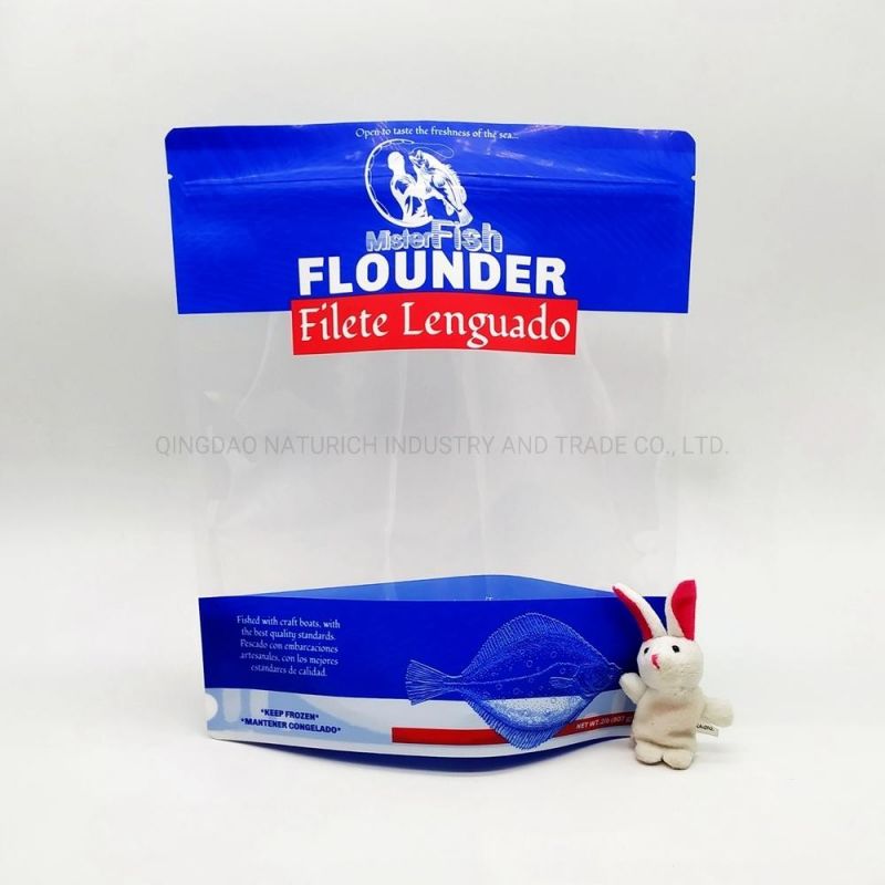 Stand up Bag for Shrimp and Crab Sea Food Packing Plastic Bag Mylar Bag