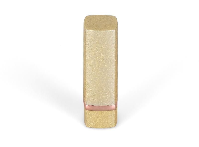 Fancy Cosmetic Empty Gold Lipstick Container Lipstick Packaging Tube Cosmetic Plastic Lipstick Tube