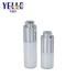 Whole Sale Cosmetic Packaging Double Wall Acrylic 30ml 15ml Skincare Silver Packaging Acrylic Airless Bottle