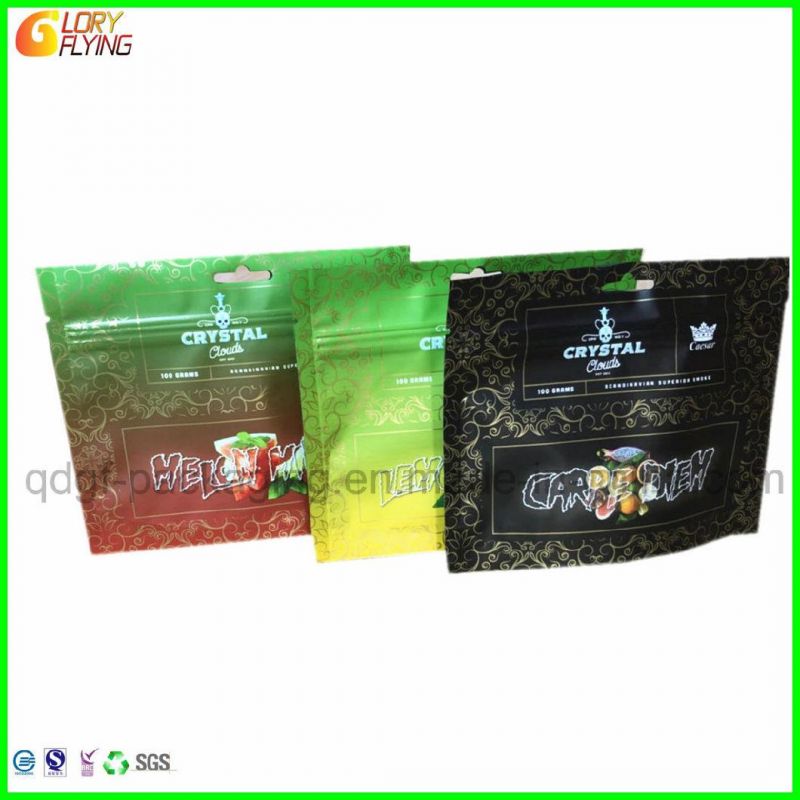 Stand up Food Packaging Plastic Packing Bag with Resealable Zipper