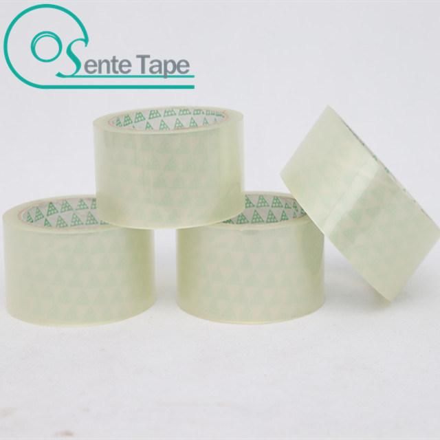 Single Sided Adhesive Clear Yellowish Brown Color OPP Packing Tape