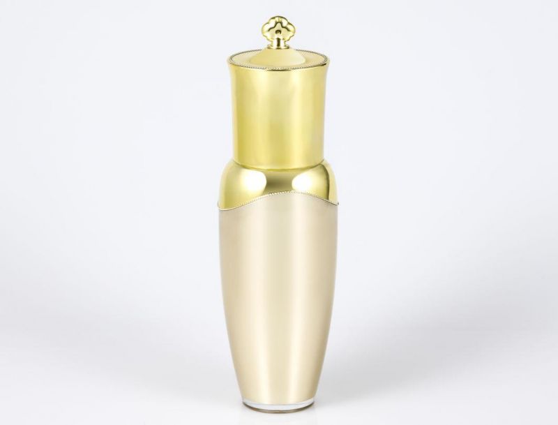 30ml Gold Luxury Empty Acrylic Cream Bottle