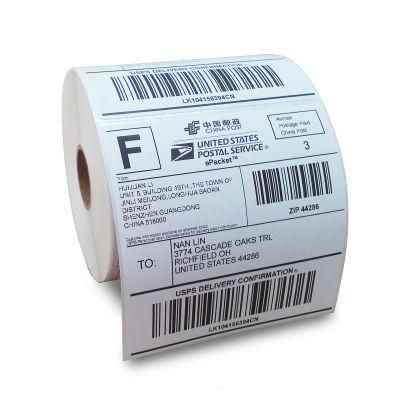 Label Roll Blank Sticker Direct Thermal Paper Label Roll