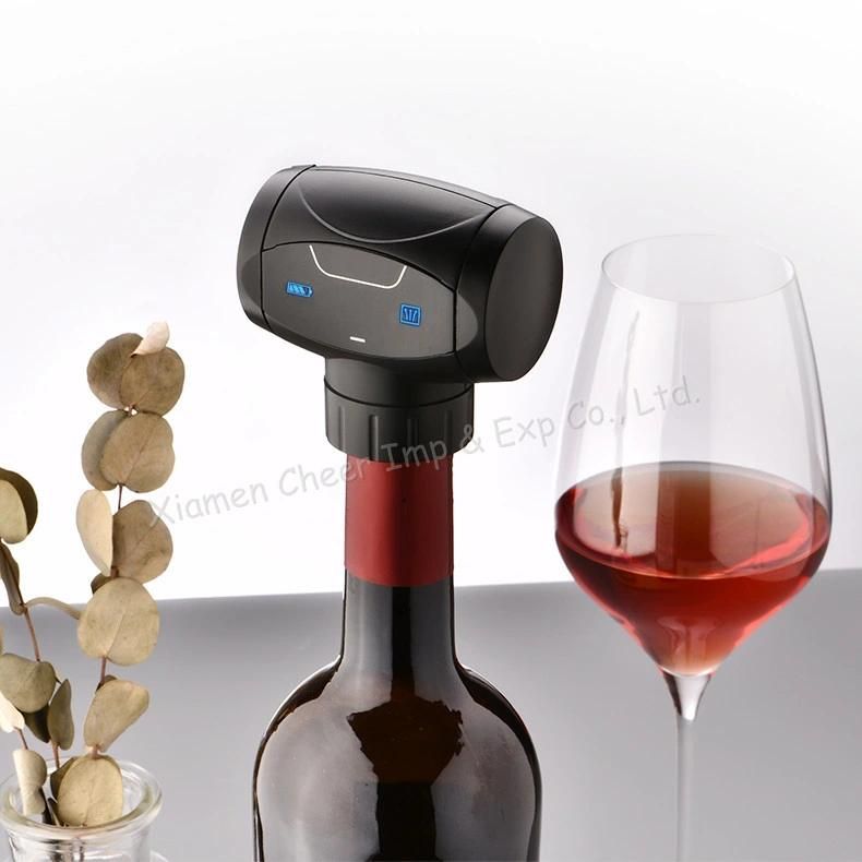 Automatic Electric Vacuum Wine Saver Bottle Stopper