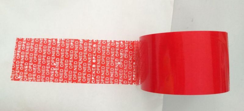 Anti-Fake Temper Security Void Sealing Tape Carton Packing Tape