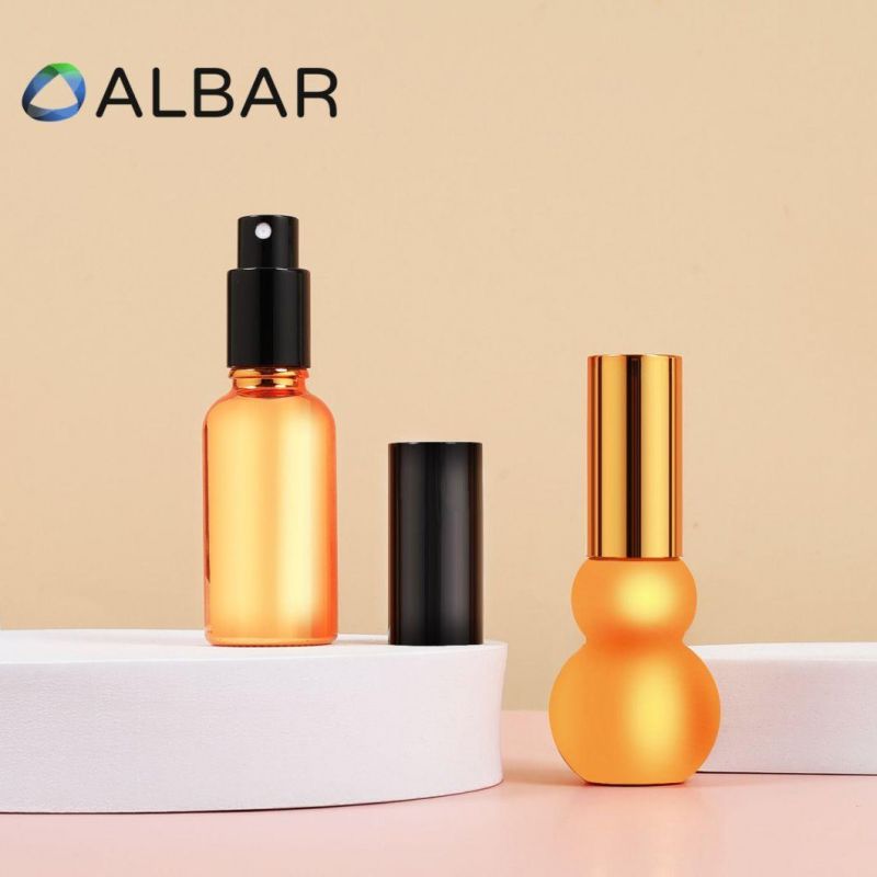 Screw Press Spray Pump Lotion Mist Fragrance Glass Bottles for Skin Care