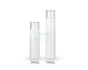 30ml/50ml Customized Pet Cosmetic Packaging Skincare Pump Plastic Container.