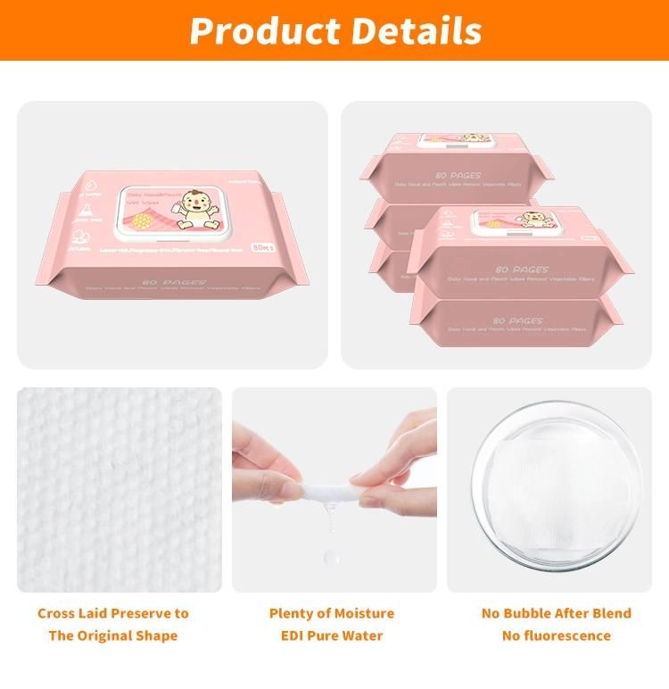 100% Biodegradable Baby Wipe with OEM/ODM Services