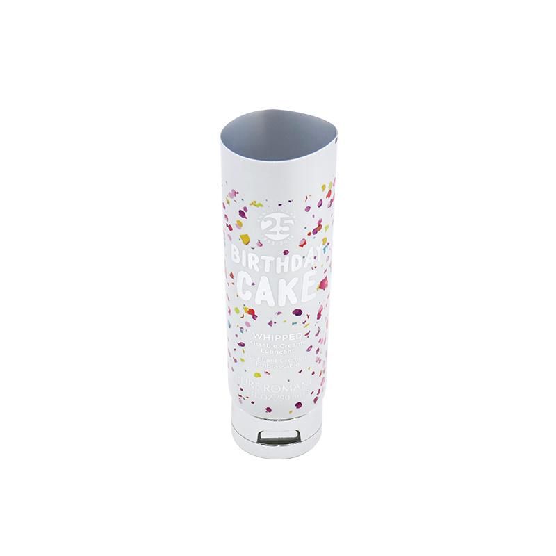 Soft White Face Wash Hand Cream Plastic Cosmetic Tube