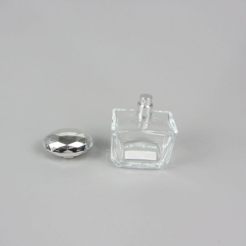 100ml Clear Glass Perfume Bottle OEM Brand Name Perfume Bottle