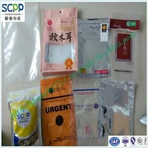 Zipper Seal Stand-up BOPP Plastic Packaging Bag