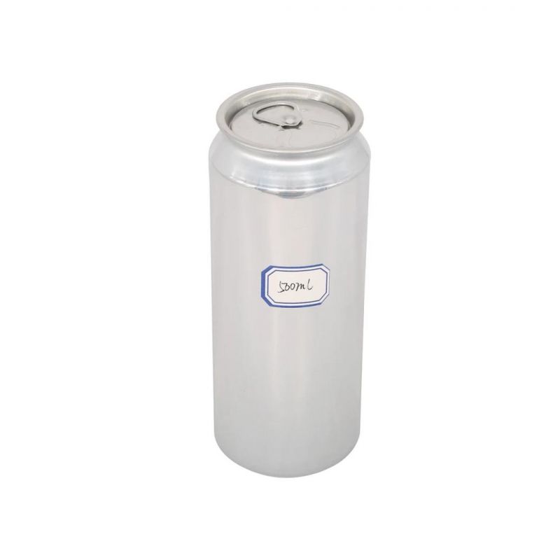 Printed Blank Food Grade Sleek Aluminum Can for Soft Drink