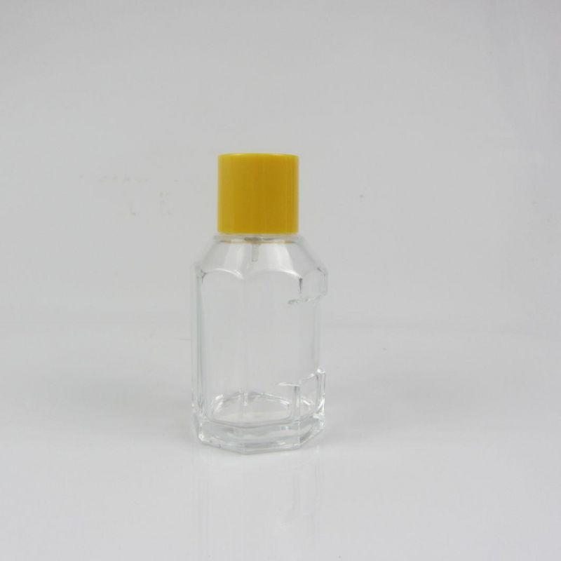 Round Recyclable Luxury Fragrance Empty Perfume Spray Glass Bottle