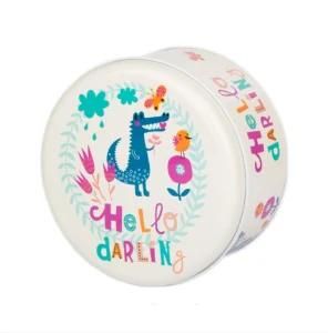 Animal Pattern Candy Tin Box Cookie Tin