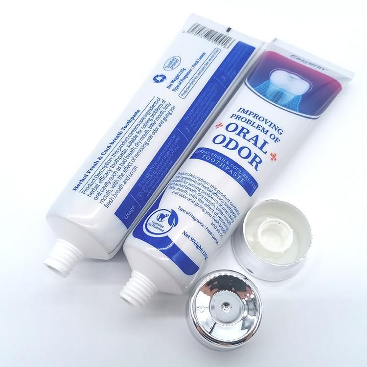 Empty Toothpaste Soft Tube Face Cleanser Tube with Screw Cap