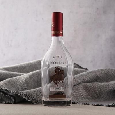 Russian Crystal Cork Glass Bottle 500ml for Vodka Liqueur