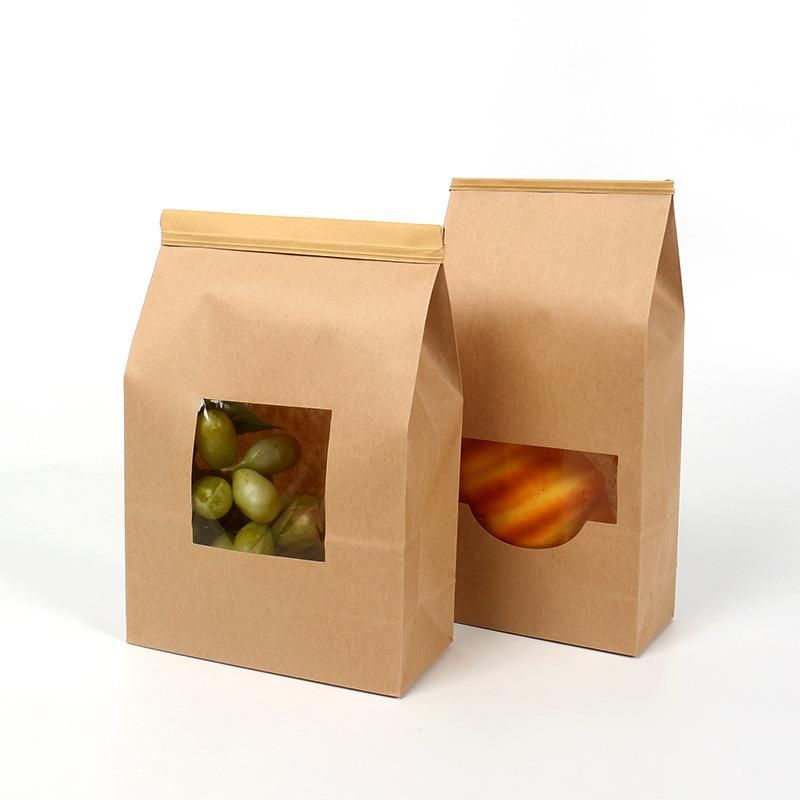 Paper Popcorn Kraft Bag for Microwave Factory Low Price