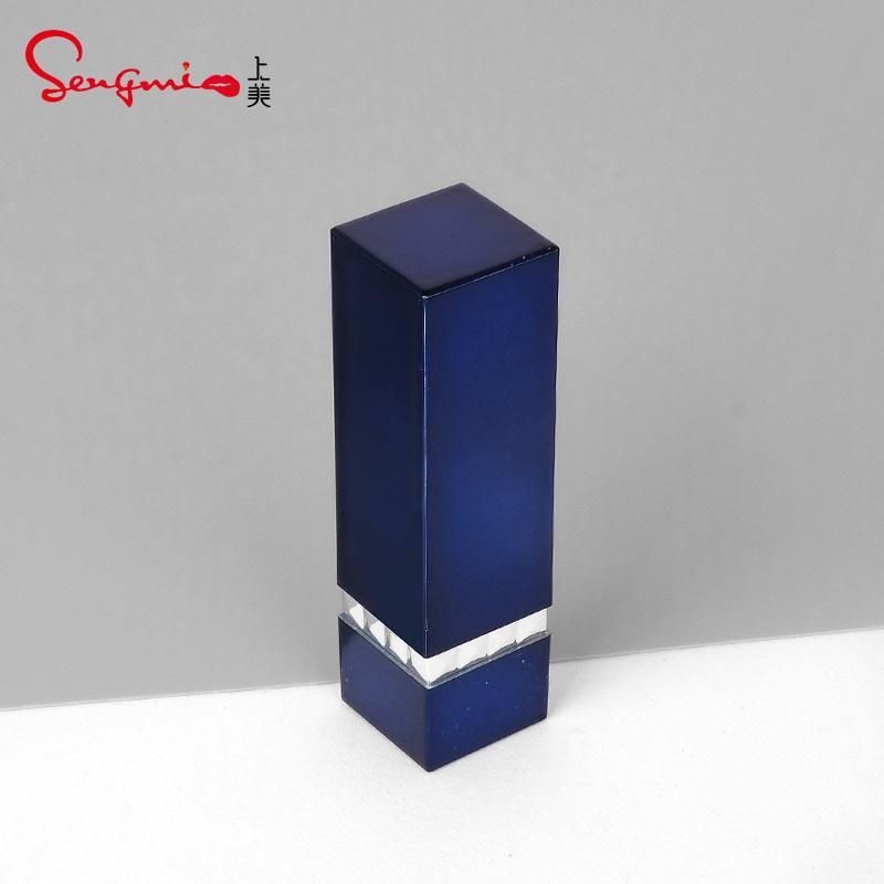 Popular Unique Luxury Square Custom Color Empty Lipstick Tube Packing