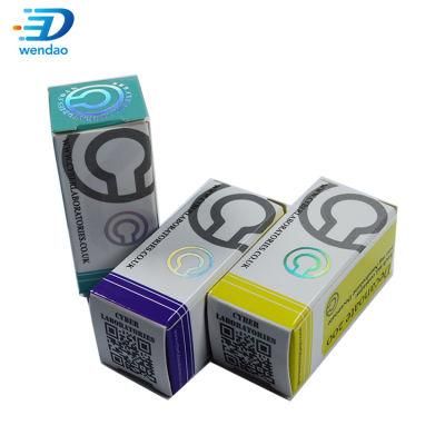 OEM 10ml Vial Holographic Packaging Label Box
