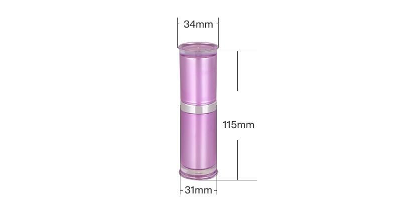 Popular Unique 20ml Plastic Acrylic Lotion Bottles Pump Face Cream Bottle for Cosmetic Packaging