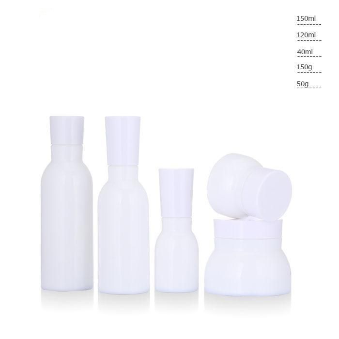 Ll39 Custom Logo Cosmetic Packaging Cosmetic Lotion Bottle 30g Glass Cream Jar 50g Empty Glass Jar for Eye Cream Have Stock