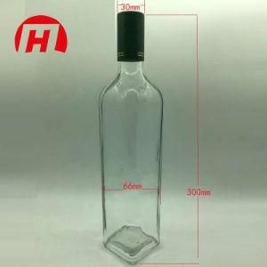 Square Rectangle Olive Oil Glass Bottle