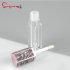 Wholesale Empty Lipgloss Tube Packaging Rose Gold Silver Cosmetic Containers Lip Gloss Containers Tube