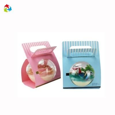 Crystal Transparent Plastic Gift Mousse Cake Ball Box