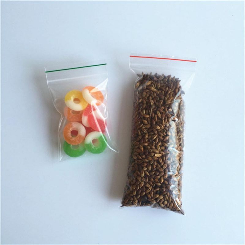 Clear Transparent Mini Size LDPE Polythene Reusable 3" X 4" Zipper Bags