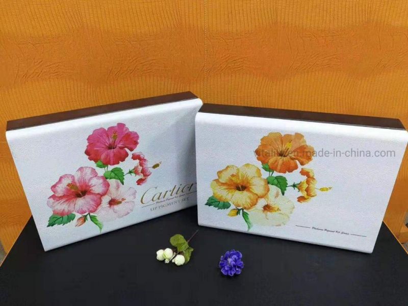 Custom Cosmetics High Quality PU Leather Carry Box Packing Gift Box