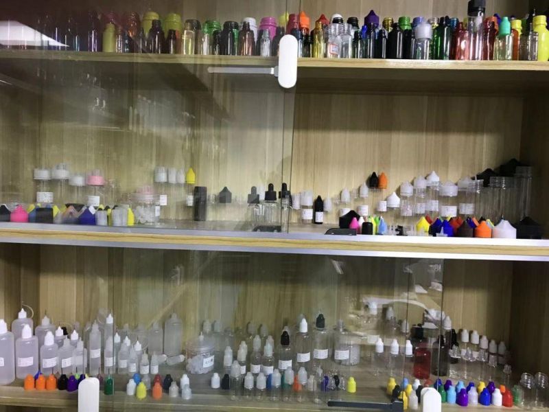 R60ml Factory Plastic Pet Dispenser Packaging Water E-Juice Liquid Bottles for Essential Oil Sample