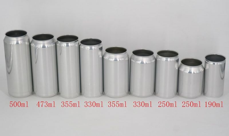 355ml and 473ml 300ml 500ml Aluminum Soda Can Aluminum Beer Cans